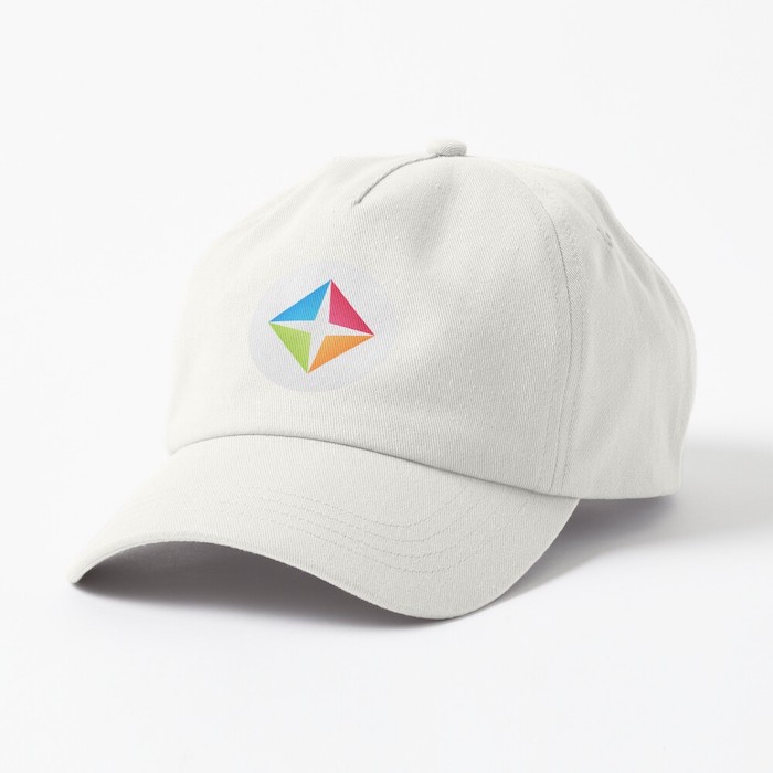 Unfoldit Logo on White Hat